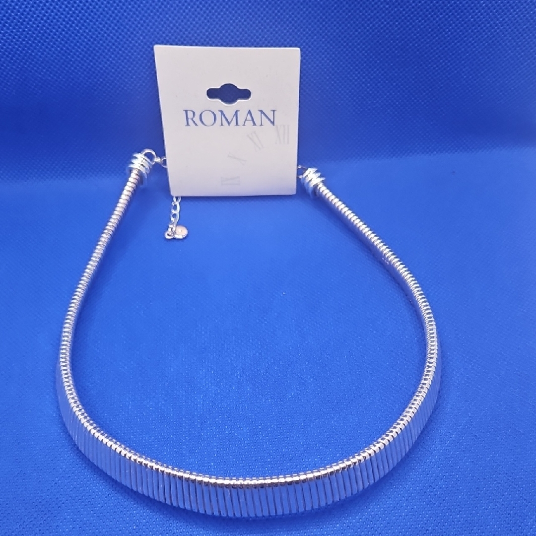 Roma Silver Necklace For Women 15$